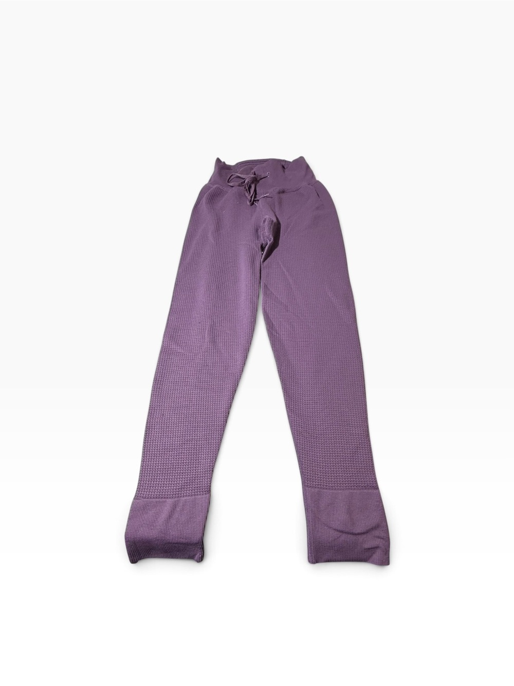 PINK Victoria's Secret Lavender Waffle-Knit Lounge Pants